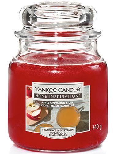 YANKEE CANDLE Yankee Candle Home Inspiration fragranza Apple Cinnamon Cider candela media